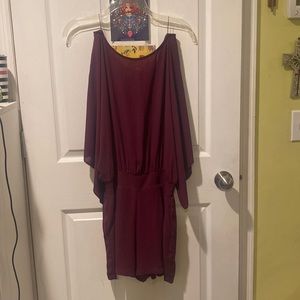 maroon romper
